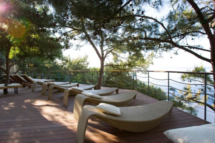 Spa outdoor area